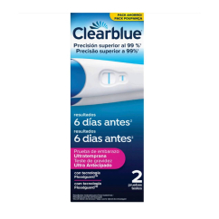 Clearblue Teste de Gravidez 6 Dias 2un.