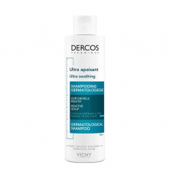 Vichy Dercos Ultra Calmante Shampoo Cabelo Normal a Oleoso 200ml