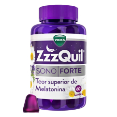 Zzzquil Sono Forte Gomas Melatonina 60un.