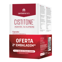 Cistitone Agaxidil 5-Alfa Supreme Pack Duplo 2x60 Cápsulas