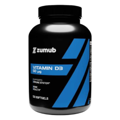 Zumub Vitamina D-3 Cápsulas Moles 120un.