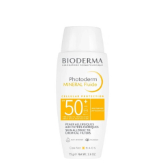 Bioderma Photoderm Mineral Fluido Rosto Pele Sensível SPF50+ 75g