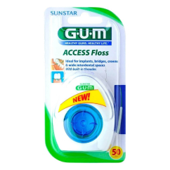 Gum Access Floss Fio Dentário Expansível 50un.