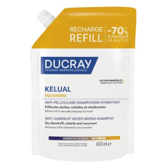 Ducray Kelual-Squanorm Shampoo Caspa Seca Regulador Recarga 400ml