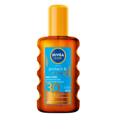 Nivea Sun Protect & Bronze Óleo Solar em Spray FPS30 200ml