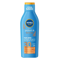 Nivea Sun Protect & Bronze Loção Solar FPS30 200ml