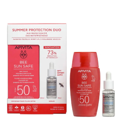 Apivita Bee Sun Safe Dry Touch Fluido SPF50 50ml + Oferta Sérum HA5 10ml
