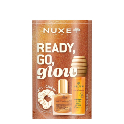 Nuxe Ready, Go, Glow Pack Iluminador e Nutritivo 10ml+10ml+1un