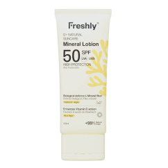 Freshly D+ Natural Suncare Mineral Loção Solar SPF50 100ml
