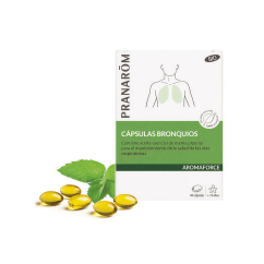 Pranarom Aromaforce Cápsulas Brônquios 30un.