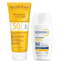 Bioderma Photoderm Pack XDefense + Ultra Leite SPF50+ 100ml