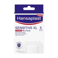Hansaplast Sensitive Pensos XL Proteção Hipoalergénica 5un.