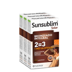 Nutreov Sunsublim Bronzeado Integral Preparador Solar 90un.
