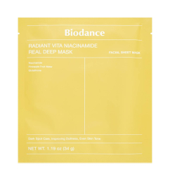 Biodance Radiant Vita Niacinamide Real Deep Mask Máscara Iluminadora 1un.