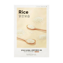 Missha Airy Fit Sheet Mask Rice Máscara Facial 19g