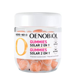 Oenobiol Gummies Solar 2 em 1 Gomas Autobronzeadoras