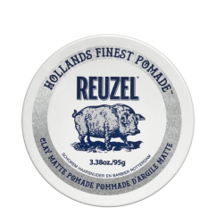 Reuzel Clay Matte Pomade Pomada de Fixação Média
