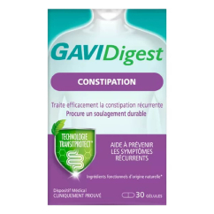 Gavidigest Obstipação Cápsulas Suplemento Intestinal 30un.