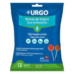 Urgo Enjoo do Movimento Chupa-Chupas Suplemento Viagem 10un.