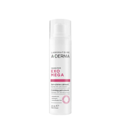 A-Derma Exomega Rosto Gel-Creme Calmante Hidratante e Suavizante 40ml