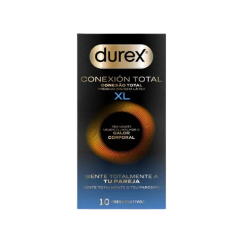 Durex Total Connection XL Preservativos Ultra Finos Plus 10un.