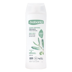 Babaria Cuidado Corporal Olive Leite Hidratante Óleo de Oliveira e Elasticidade 400ml