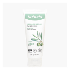 Babaria Cuidado das Mãos Olive Creme Hidratante Reparador e Protetor 75ml