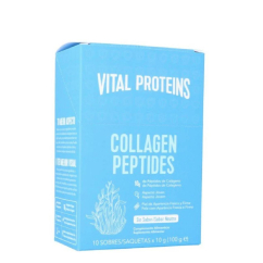 Vital Proteins Peptides Suplemento de Colagénio Hidratado Neutro em Pó 10un.