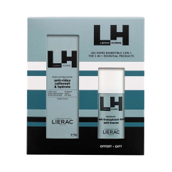 Lierac Homme Coffret Fluido Antienvelhecimento 50ml + Desodorizante 48h 50ml