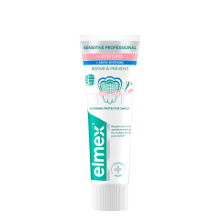 Elmex Sensitive Professional Pasta Dentífrica Reparadora, Preventiva e Branqueadora 75ml