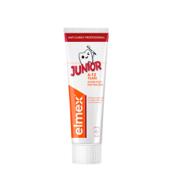 Elmex Anti-Cáries Professional Junior Pasta de Dentes Proteção do Esmalte e Prevenção de Cáries 75ml