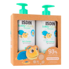 ISDIN Baby Naturals Gel Shampoo Higiene Suave Bebé 2x750ml