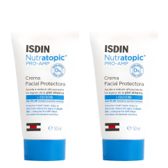 ISDIN Nutratopic Pro-AMP Creme Facial Protetor Hidratante Pele Atópica 2x50ml