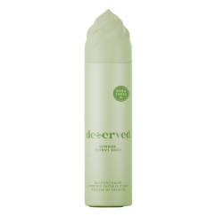 Deserved Shower Foam Ginger Citrus Shot Espuma de Banho Energizante 250ml
