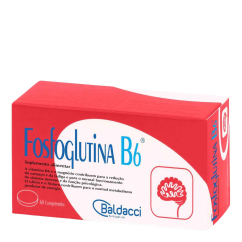 Fosfoglutina B6 Comprimidos Energia e Desempenho Cognitivo 60un.