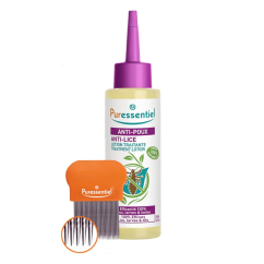 Puressentiel Anti-Piolhos Loção Piolhos e Lêndeas 100ml + Pente
