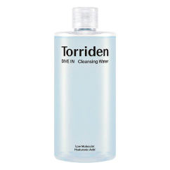 Torriden Dive-In Água Micelar Limpeza e Hidratação com Ácido Hialurónico 400ml