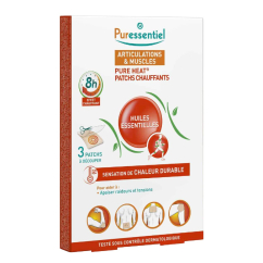Puressentiel Articulações & Músculos Pensos Térmicos Pure Heat 3un.