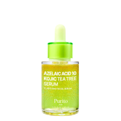Purito Seoul Ácido Azelaico 10 + Ácido Kójico + Tea Tree Sérum Multicorretivo 30ml