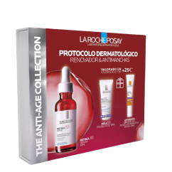 La Roche-Posay Retinol B3 Coffret Cuidado Anti-Idade Sérum 30ml + Creme 15ml + Protetor Solar 15ml