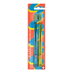 Curaprox CS 5460 Health & Happiness Edition Escova de Dentes Ultramacia 2un.