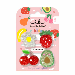 Invisibobble Kids Clipstar Frutti Fun Ganchos de Cabelo 4un.