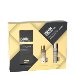 Isdin Isdinceutics Protocolo Antienvelhecimento de Noite Sérum 50ml + Óleo de Limpeza 27ml + Protetor Solar 10ml