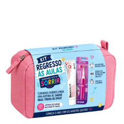 Isdin Balene Kids Coffret Rosa Escova de Dentes + Pasta Anticáries 125ml + Estojo
