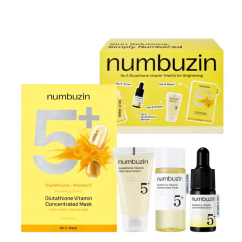Numbuzin No.5 Glutathione Vitamin Trial Kit Iluminador
