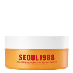 K-Secret Seoul 1988 Retinal Glow RETI-NAD + Curcuma Máscara de Olhos 60un.