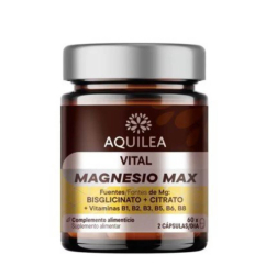 Aquilea Vital Magnesio Max Suplemento Alimentar de Magnésio 60un.