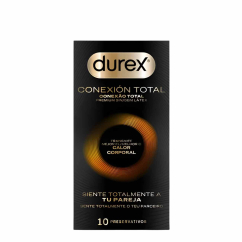 Durex Conexão Total Preservativos Ultrafinos Sem Látex 10un.