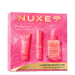Nuxe Prodigieuse Hyalu Boost Concentrado 30ml + Gel-Creme 15ml + Stick de Olhos 8.5g