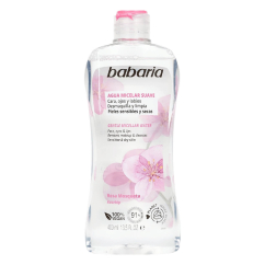 Babaria Rosa Mosqueta Água Micelar Suave Desmaquilhante 400ml